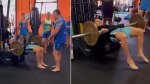 Coach Billy Coffey demonstrating his technique for the hip thrust exercise to build glute strength using isometric hold.