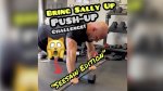 Joe DeFranco performing the Sally Seesaw Pushup Challenge