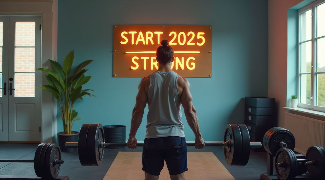 Muscular man performing advanced muscle building Method for Beginners