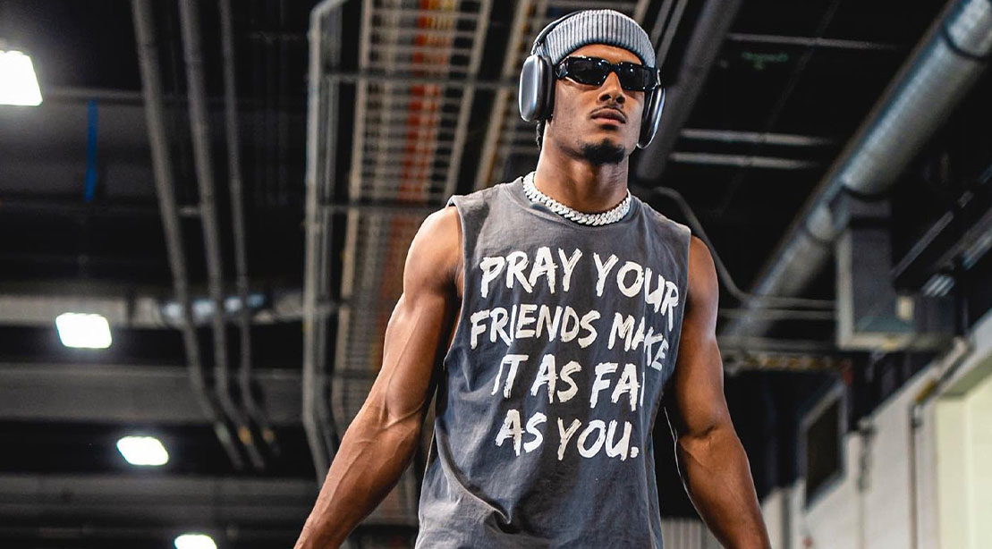 NFL LA Rams safety Quentin Lake's upper body push pull workout